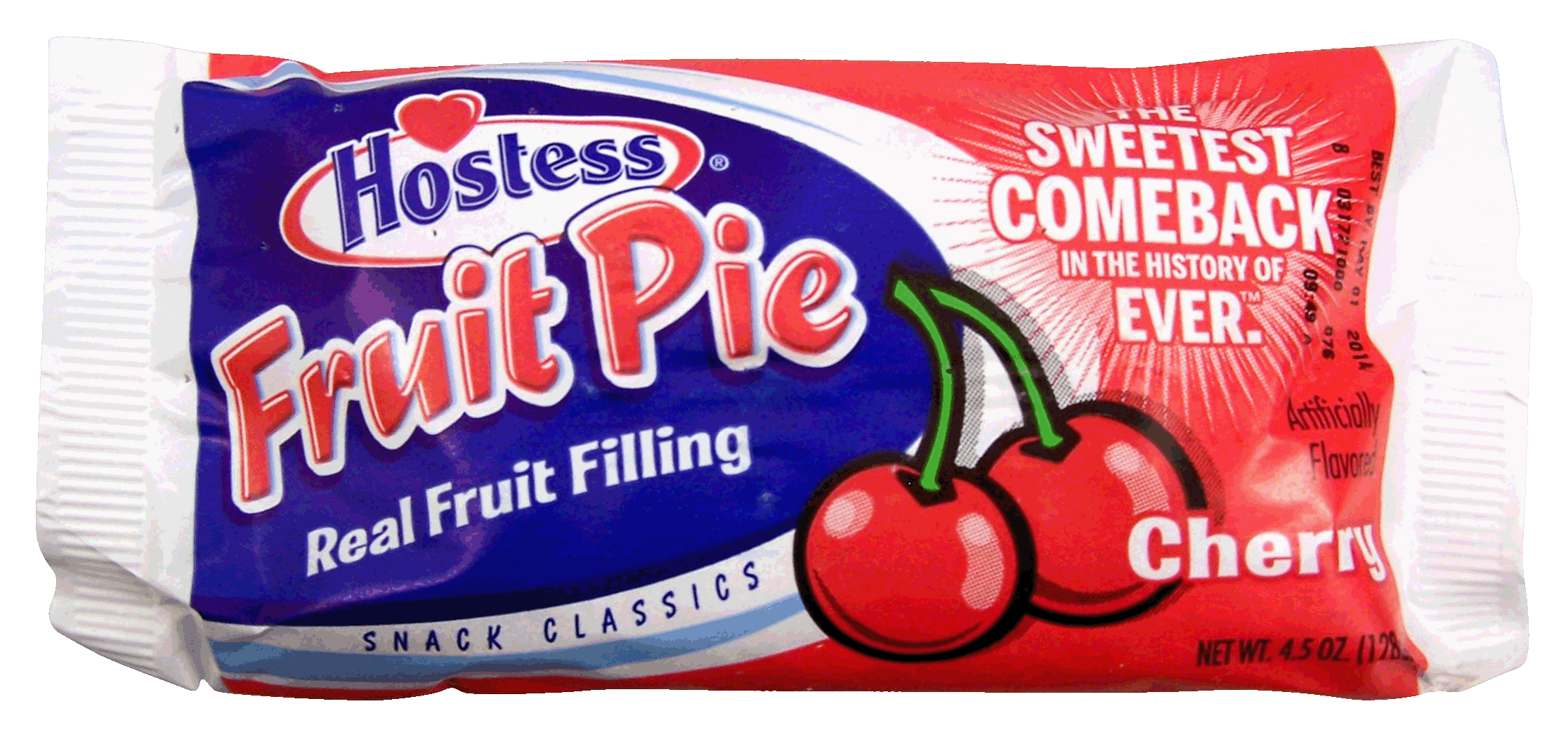 Hostess  cherry fruit pie, real fruit filling Full-Size Picture